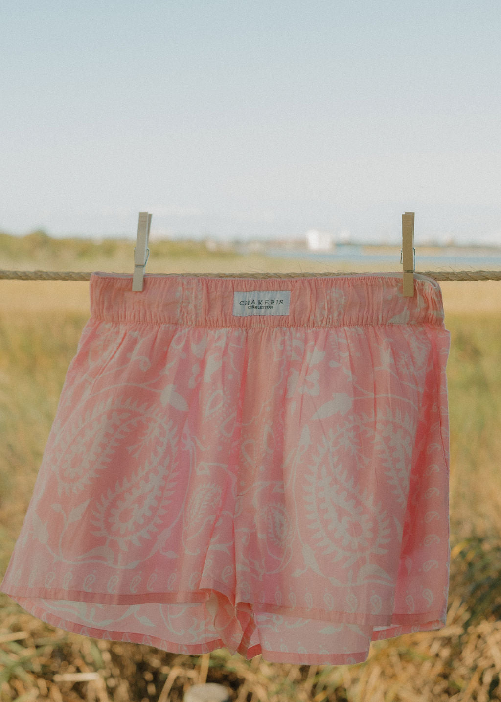 Pink Bandana Shorts