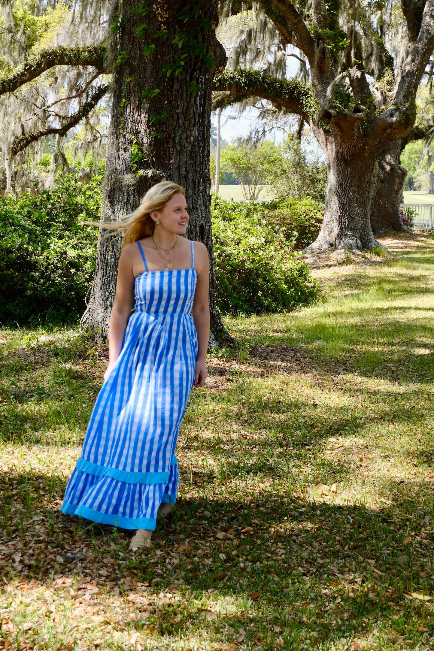 Blue Checkered Abigail