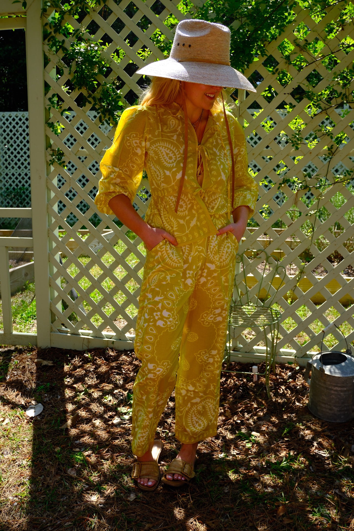 Yellow Bandanna Set
