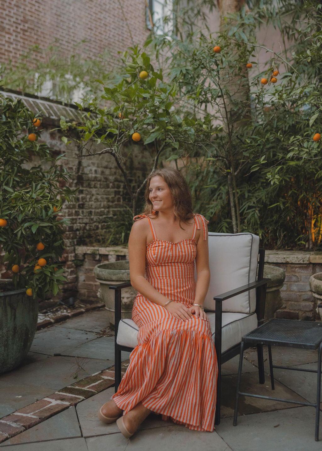 Tyler Orange Maxi