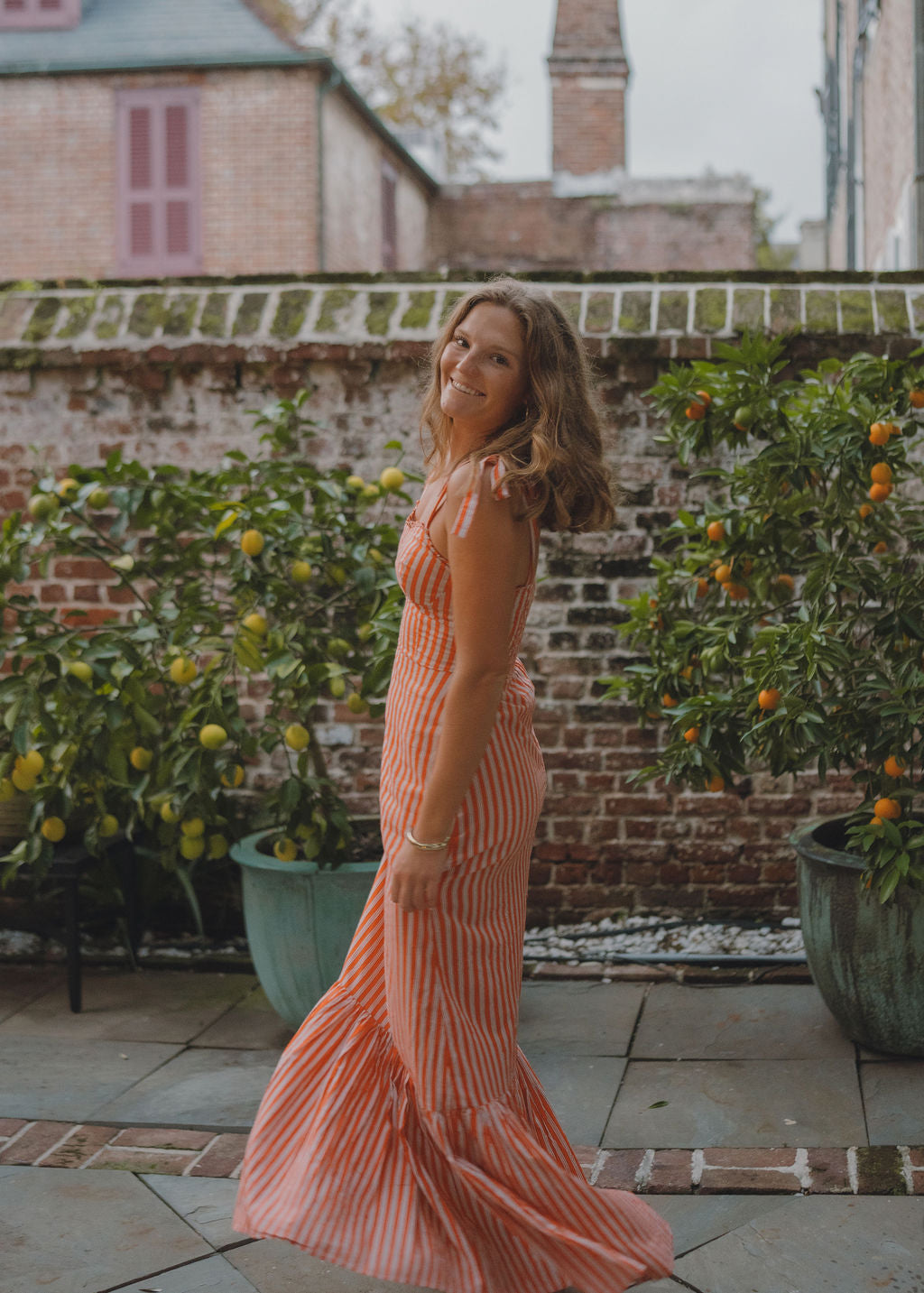 Tyler Orange Maxi