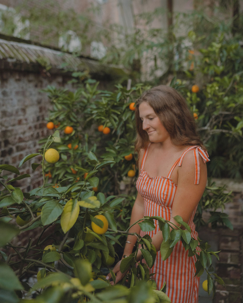 Tyler Orange Maxi