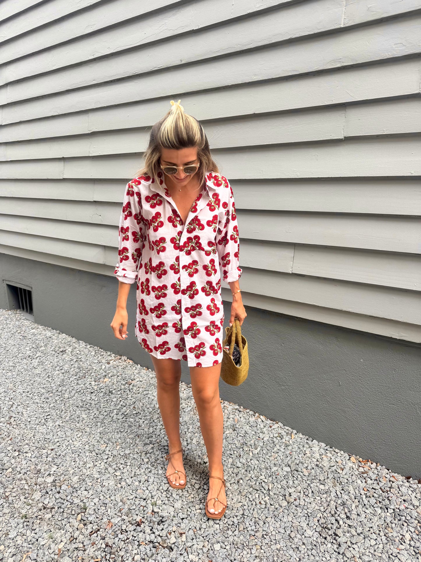 Tomato Boyfriend Dress