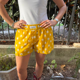 Yellow Polka Dot Shorts