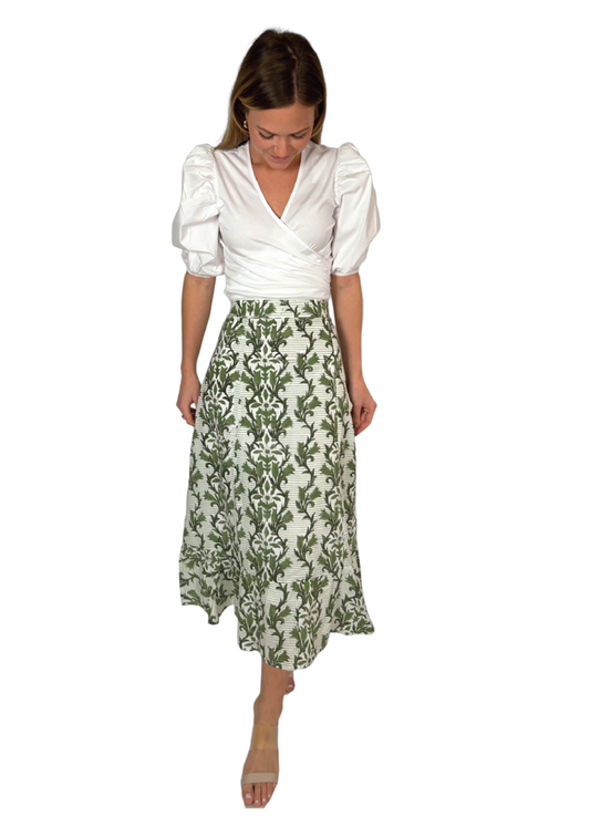 Mary Green Vine Skirt