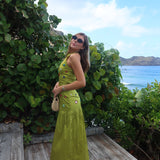 Olive Chartreuse Adele Maxi