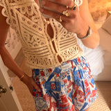Oxford Print Short