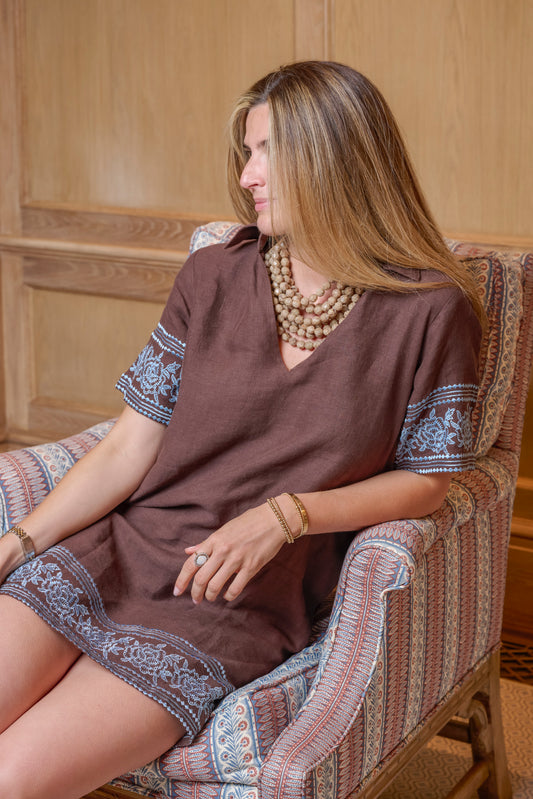 Anna Embroidered Mini