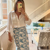 Blue Fish Sarong