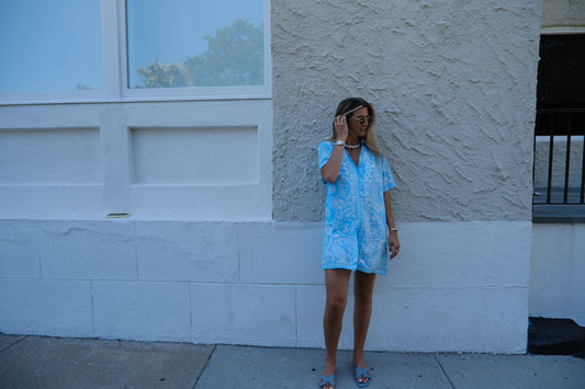 Blue Bandana Anna Mini