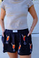 Aperol Spritz Linen Shorts