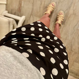Dark Brown Polkadot Sarong