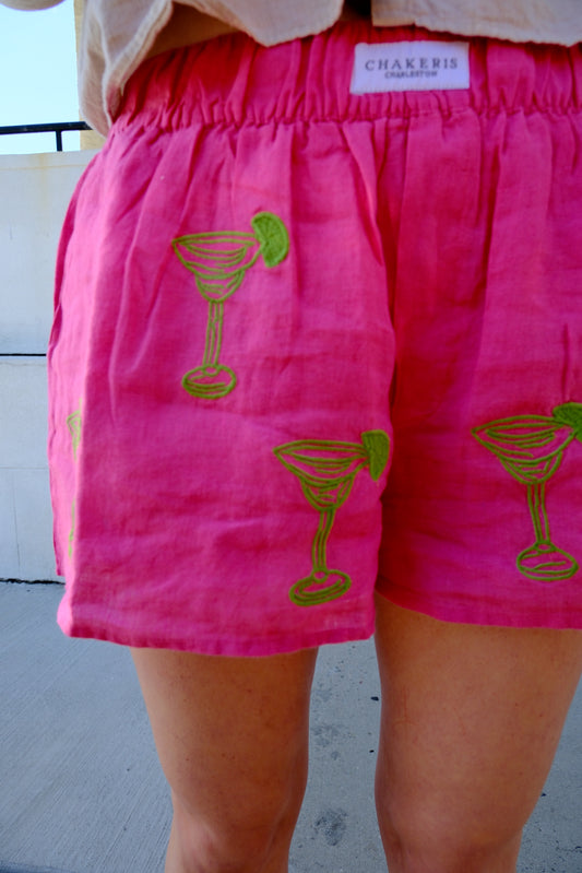 ￼ Margarita Linen Shorts