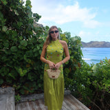 Olive Chartreuse Adele Maxi
