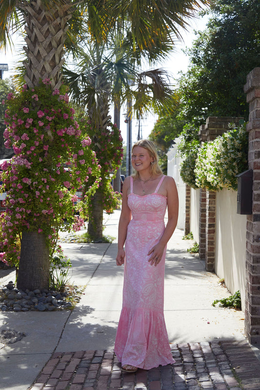 Tyler Pink Bandanna Dress
