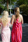 Red and Pink Katherine Maxi