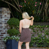 Brown Check Suzy Mini