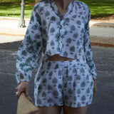 Palm Tree Carter Top