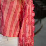 Pink Striped Carter Top