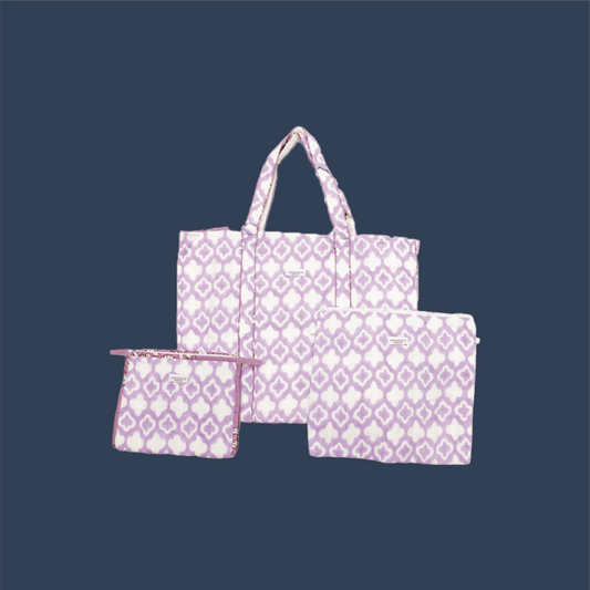 Jessica Lavender Tote