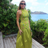 Olive Chartreuse Adele Maxi