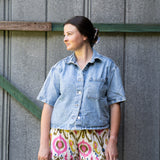 Multi Color Ikat Shorts