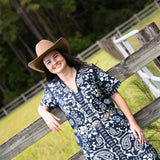 Navy Anna Maxi