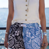 Multi Colored Bandana Shorts