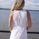 White Eyelet Isabella Maxi