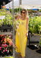 Yellow Meredith Maxi