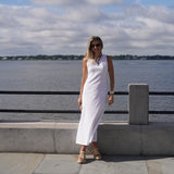 White Eyelet Isabella Maxi