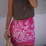 Hot Pink Bandana Sarong