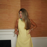 Yellow Skinny Stripe  Isabella Mini