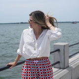Red & Blue Checkered Shorts