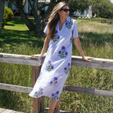 Blue Stripe Milos Anna Maxi