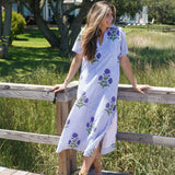 Blue Stripe Milos Anna Maxi