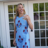 Isabella Blue & Red Milos Maxi
