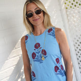 Isabella Blue & Red Milos Maxi