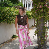 Pink Palm Sarong