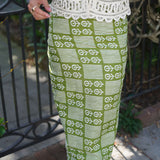 Floral Sage Sarong
