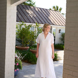 White Linen Anna Maxi