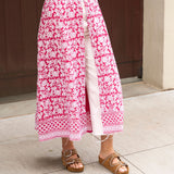 Hot Pink Embellished Gigi Maxi