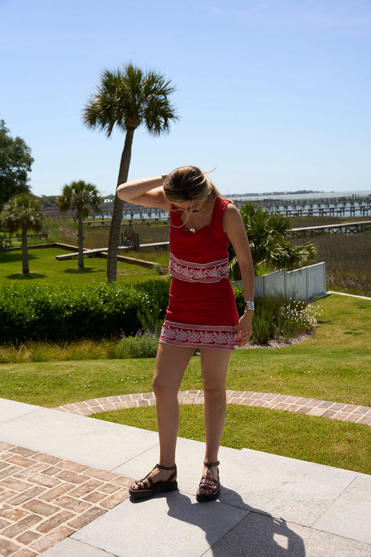 Red Mallory Set