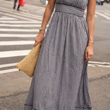 Black and White Gingham Meredith