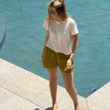 Sage Linen Short
