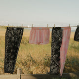 Black Bandana Shorts