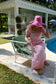 Pink Bandanna Abigail Maxi Cap Sleeve