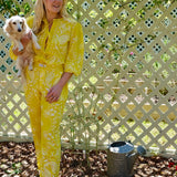 Yellow Bandana Brooke Top