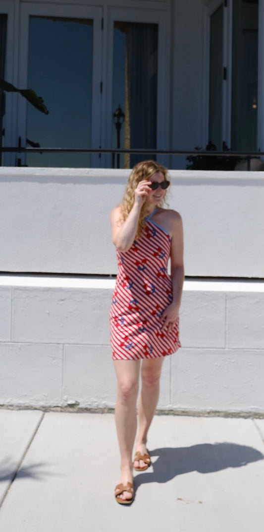 Ruth Cherry Mini Dress