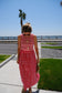 Red Check Aimee Maxi